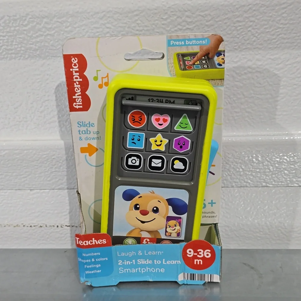 Laugh & Learn‎ 2-in-1 Slide to learn Smartphone NWT